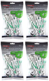 Pride PTS 50-Count Wood Golf Tees, ProLength-Max 4" (4-Pack)