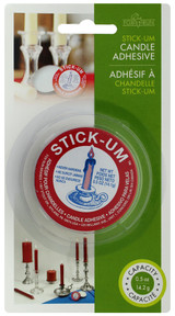 Fox Run Stick-Um Candle Adhesive Net Weight 0.5 oz (2-Pack)