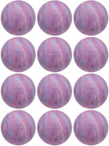 Champion Sports Official Size Rubber Lacrosse Ball, Multi-Colored (Pack of 12)