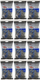 Pride PTS 65-Count Titanium Strength Golf Tees, ProLength Plus 3 ¼" (12-Pack)