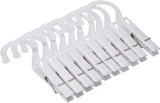 Fox Run Set of 10 Plastic Laundry Hooks (3-Pack)