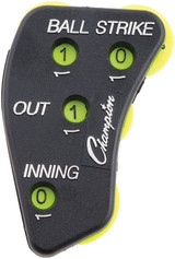 Champion Sports 4 Wheel Optic Yellow Call Order Umpire Indicator - PI4