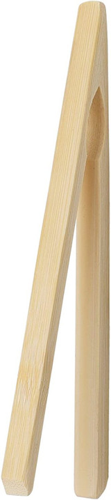 Harold Import Company Natural Bamboo Toast Tong - 6 ½ Inches