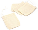 Regency Spice Bags Set of 4 Reusable Muslin Bags
