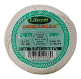 Librett Durables Biodegradable Cotton Butcher's Twine, 185'