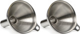 RSVP Endurance 18/8 Stainless Steel Spice Funnel (2-Pack)