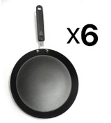 Norpro 9.5" Nonstick Breakfast Pancake Crepe Omelet Kitchen Pan - 700 (6-Pack)