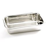 Norpro Stainless Steel Loaf Pan with Mirror Finish 8 ½ x 4 ½ Inches (12-Pack)