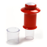 Norpro Red Cupcake Muffin Pastry Corer For Frosting Custard Filling, 3 Piece Set