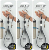 Nite Ize Cinch-A-Lot Stretch Strap - Charcoal (3-Pack)