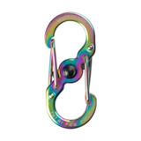 Nite Ize 2-Pack S-Biner MicroLock Stainless Steel Carabiner - Spectrum (4-Pack)