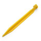 Coghlan's Rugged ABS Plastic Tent Pegs - 9", Yellow (2-Pack)