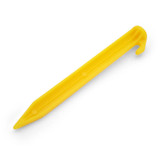 Coghlan's Rugged ABS Plastic Tent Pegs - 6", Yellow (2-Pack)