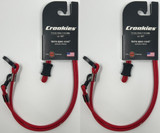 Croakies Terra Spec Cord Adjustable Eyewear Retainer - Red (2-Pack)