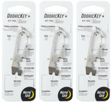 Nite Ize DoohicKey+ Stainless Steel Key Tool (3-Pack)