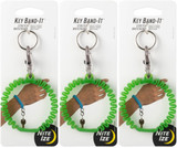 Nite Ize Key Band-It Stretch Wristband - Lime (3-Pack)