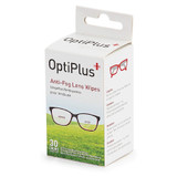 OptiPlus 30-Count Anti-Fog Lens Wipes for all Eyewear (2-Pack)