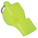 Fox 40 Classic Safety 3-Chamber Pealess Whistle, Neon Yellow