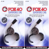 Fox 40 Super Force CMG Moisture-Resistant Sound Ball w/ Fingergrip (2-Pack)