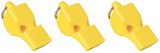 Fox 40 Classic Official 3-Chamber Pealess Whistle, Yellow (3-Pack)