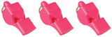 Fox 40 Classic Safety 3-Chamber Pealess Whistle, Pink (3-Pack)
