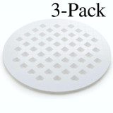 Fox Run Plastic Lattice Pie Top Cutter, 10 Inches - White (3-Pack)