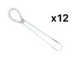 Fox Run Stainless Steel 8-Inch Flat Coil Whisk (12-Pack)