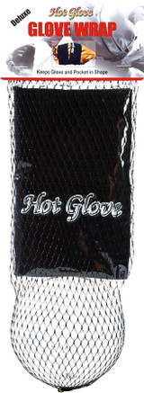 Hot Glove Glove Wrap Deluxe w/ Plastic Softball - Black