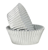 Mrs. Anderson's Baking Set of 32 Standard Size Silver Foil Baking Cups