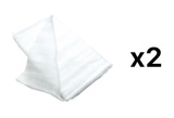 Fox Run Cotton Cheese Cloth, 2 sq. yds - White (2-Pack)