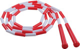 Champion Sports Plastic Segmented Jump Rope, 7 Feet - Red/White