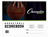 Champion Sports Spiral-bound Basketball Scorebook