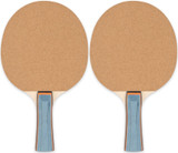 Champion Sports 5 Ply Sand Faced Table Tennis Paddle (2-Pack)