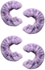 A&R Sports Terry Cloth Blade Covers, Medium - Lavender (2-Pack)
