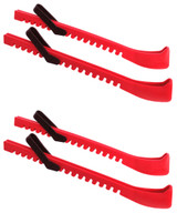 A&R Sports Hockey Bladegards Skate Guard - Red (2-Pack)
