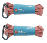 UST Para 550 Nylon Utility Cord, 30' - Orange (2-Pack)