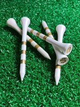 Pride Sports 45-Count Special Edition Wood Golf Tees, 3 ¼" - Dollar Sign