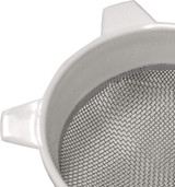 Norpro Stainless Steel Mesh Strainer, 3.25 Inches - White
