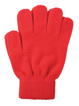 A&R Sports Knit Gloves, One Size Fits Most - Red