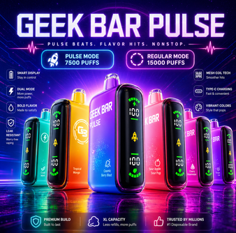 Geek Bar Pulse  — 15,000 Puffs