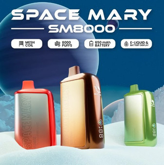 Space Mary SM8000 Disposable Vape with 8000 Puffs