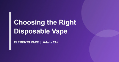 How to Choose the Right Disposable Vape: A Buyer's Checklist for 2026