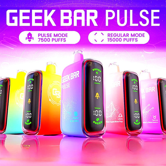 Geek Bar Pulse Mexican Mango — 15,000 Puffs Disposable Vape