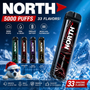 North Disposable Vape Blue Slurpie 5000 Puffs