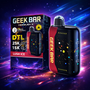 Geek Bar Hookah X DTL disposable vape with packaging, 90mL e-liquid, dual mode 15,000 and 25,000 puffs, 6 percent nicotine