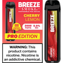 Breeze Pro Cherry Lemon Disposable Vape 2000 Puffs