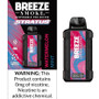 Breeze Stratus Watermelon Mint Zero Nicotine Disposable Vape 15000 Puffs
