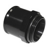Meziere WN0033S -20 AN to 1-3/4 In ID Hose WN Style Fitting, Black | Quarter-Max