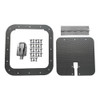 Access Door Kit, Surface Mount, Carbon Fiber | Quarter-Max