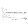 70 In. Low Profile Wheelie Bar Kit | Quarter-Max